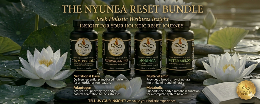 🌿🪸 NYUNÈA®                                                                          -Ultimate 4 In 1 Synergy Reset Bundle-                                                   (4x Wellness Products)