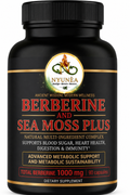 BERBERINE AND SEA MOSS PLUS | 650mg Advanced Metabolic & Cellular Support (60 Capsules)