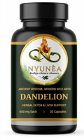 Dandelion 650mg | Herbal Detox & Liver Support (33 Capsules)