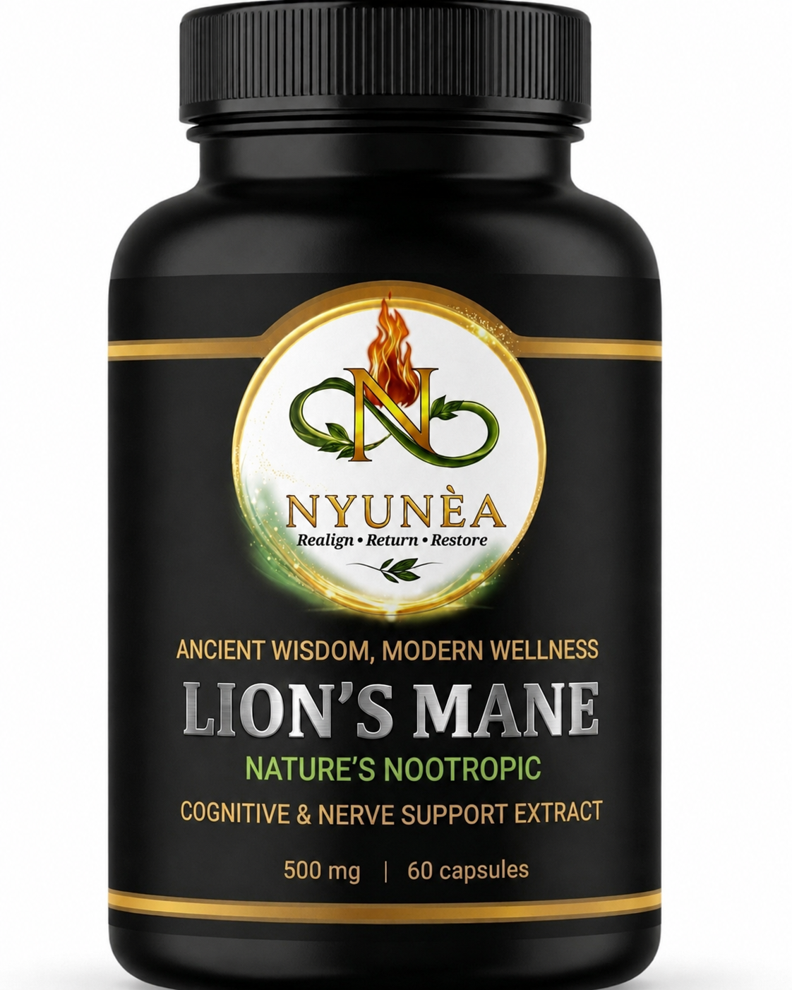 Nyunèa Lion’s Mane: Cognitive & Nutritional Support