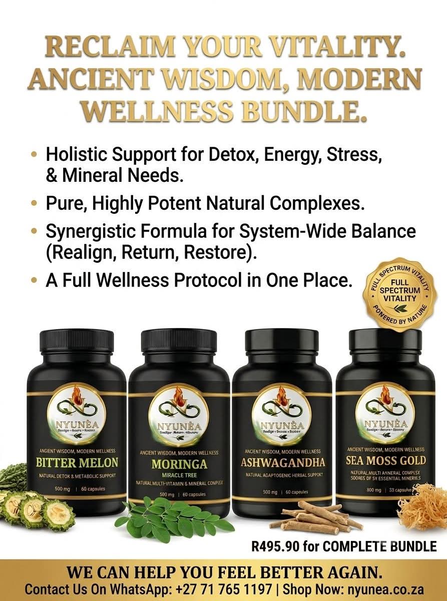 🌿🪸 NYUNÈA®                                                                          -Ultimate 4 In 1 Synergy Reset Bundle-                                                   (4x Wellness Products)